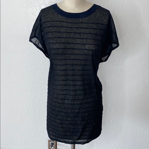 Rag & Bone sheer bikini top coverup XS - Picture 1 of 7